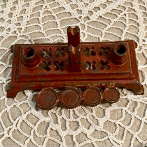 Antique Cast Iron 3 Piece Mini Scale - Picture 9 of 14